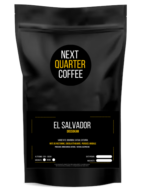Cafea boabe, Dossokam (El Salvador) 1 kg - Next Quarter Coffee | Cafea de specialitate | Transport Gratuit