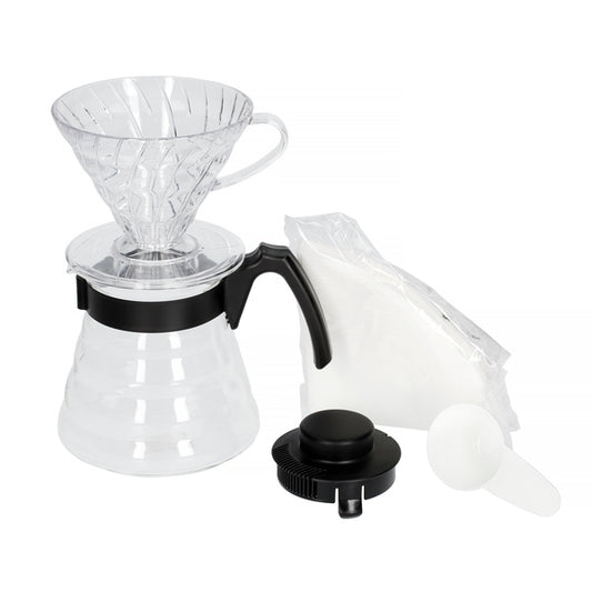Hario V60 Craft Coffee Maker - dripper + server + filtre