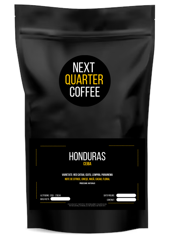 Cafea măcinată, Ceiba (Honduras) 500 g - Next Quarter Coffee | Cafea de specialitate | Transport Gratuit