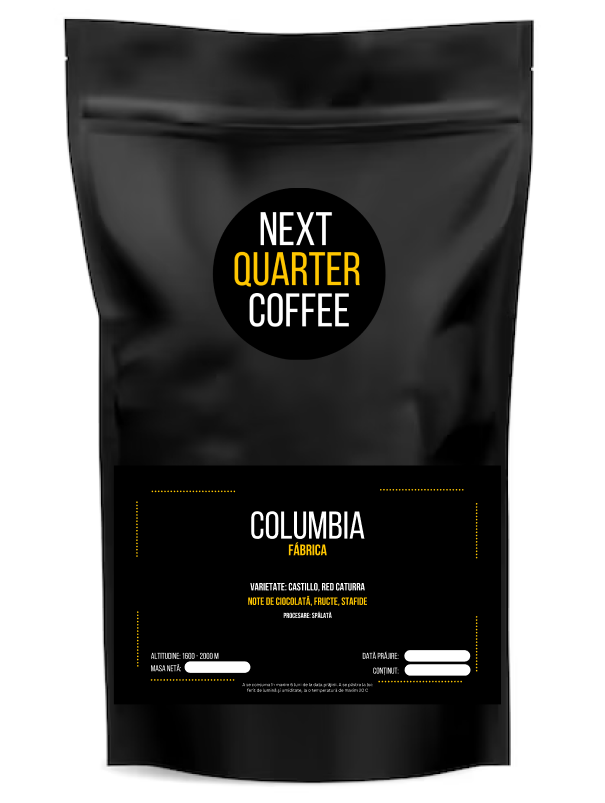 Cafea măcinată, Fábrica (Columbia) 500 g - Next Quarter Coffee | Cafea de specialitate | Transport Gratuit