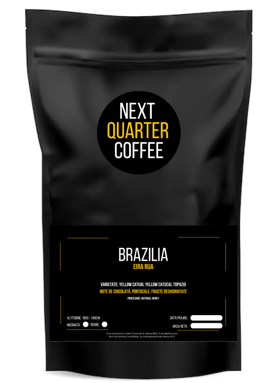 Cafea măcinată, Eira Rua (Brazilia) 1 kg - Next Quarter Coffee | Cafea de specialitate | Transport Gratuit