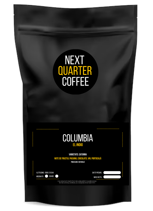 Cafea de specialitate, El Indio (Columbia) – Next Quarter Coffee Cafea de specialitate, El Indio (Columbia) – Next Quarter Coffee